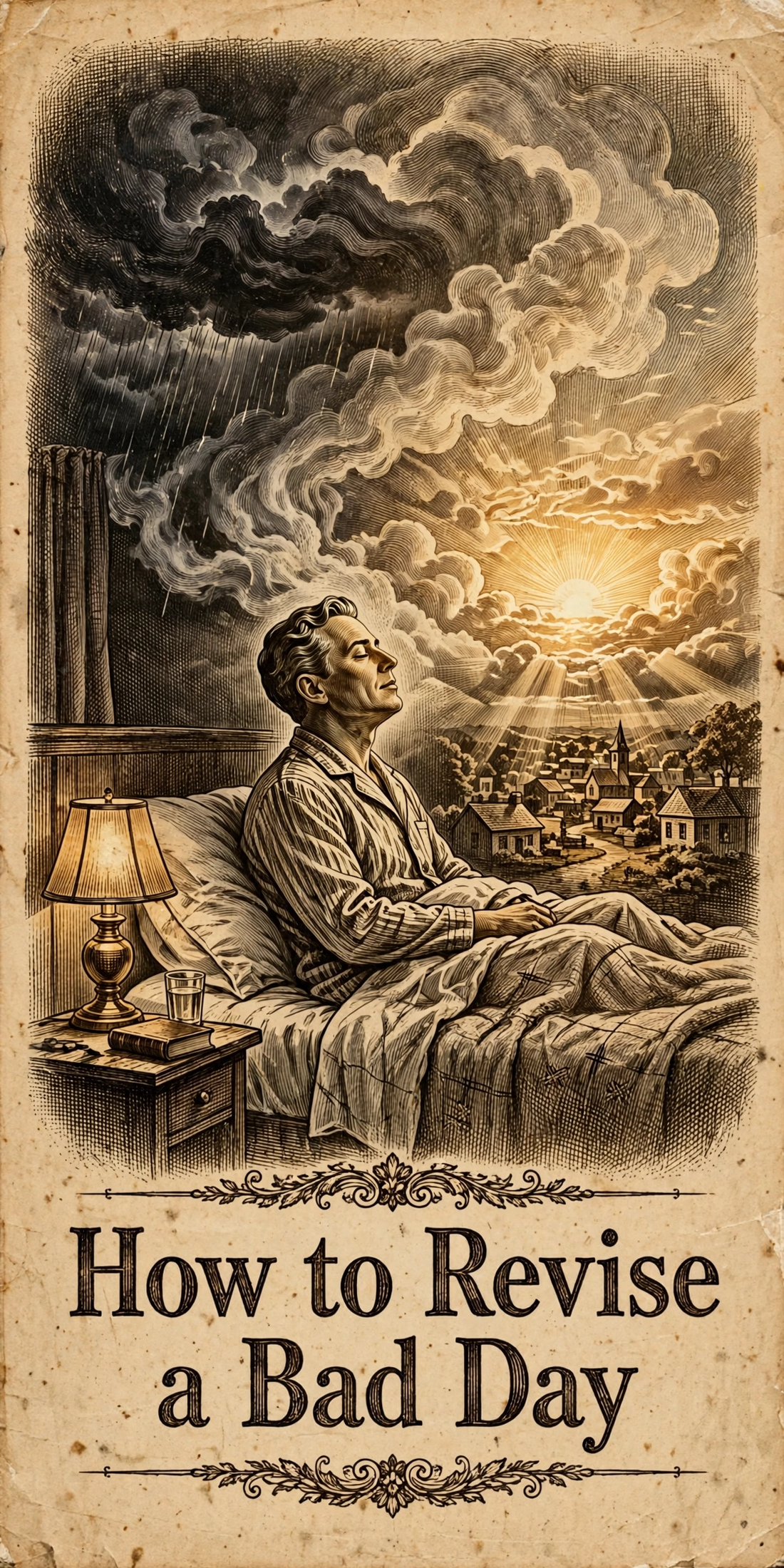 How to Revise a Bad Day: Neville Goddard's Nighttime Practice for Rewriting Your Tomorrow