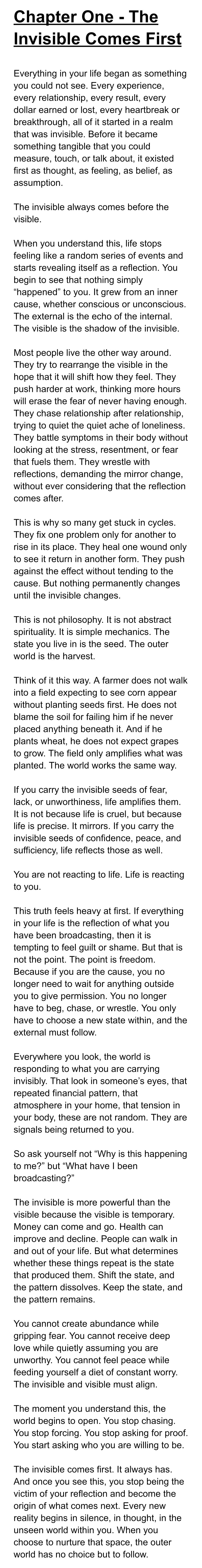 YOU are the Cause eBook